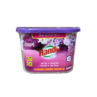 Bình hút ẩm khử mùi ẩm mốc Hando cao cấp 450g
