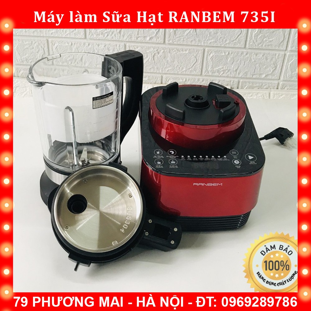 [NEW] Máy Làm Sữa Hạt RANBEM 735I