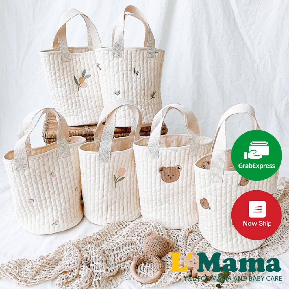 Túi Đựng Đồ Đa Năng Cho Bé, Túi Đựng Bỉm Sữa Treo Xe Khi Ra Ngoài Phong Cách hàn Quốc