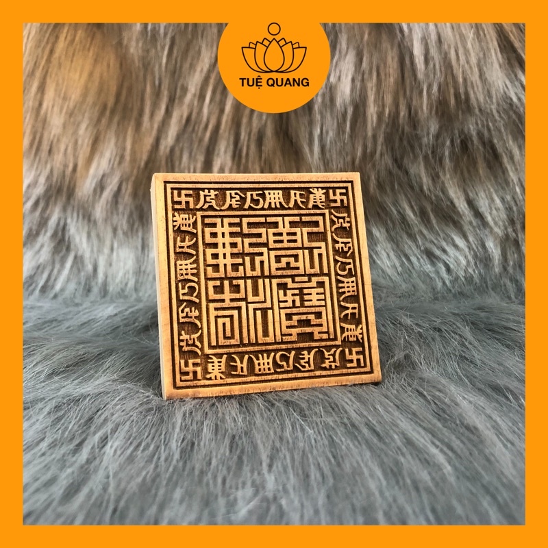 Dấu Triện Tam Bảo Gỗ Thị