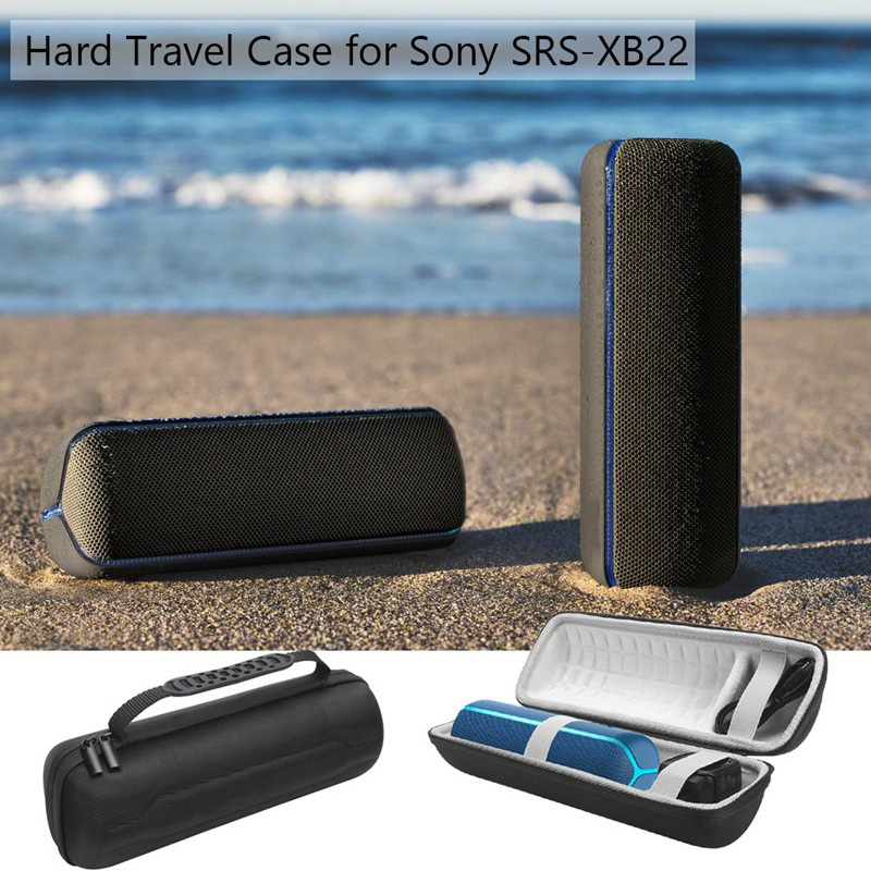 Portable Travel Case Storage Bag Protective Pouch Bag Carry Case For Sony Srs-Xb22 Portable Waterproof Wireless Bluetooth Speaker(Cylinder)