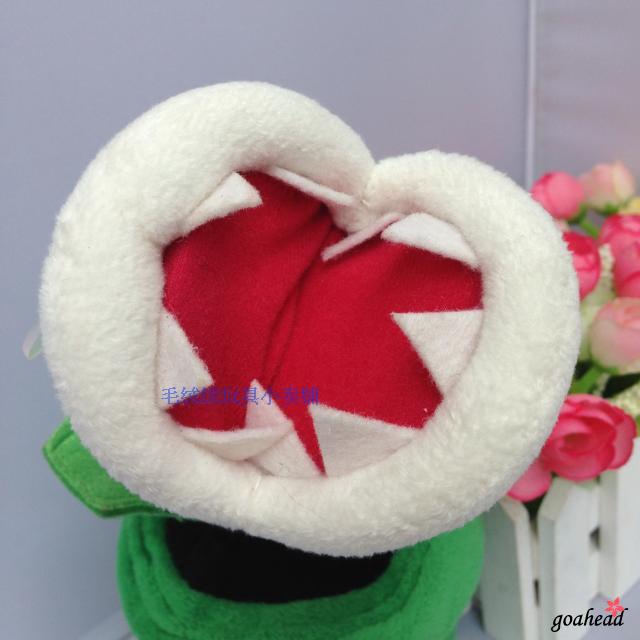 ☞❀❤♕GOAHot Sell Super Mario Bros Piranha Plant 19cm Soft Plush Doll Toy Kids Gifts