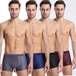 6028 - Combo 5 quần lót boxer nam, Quần sịp đùi lưới thông hơi thoáng mát