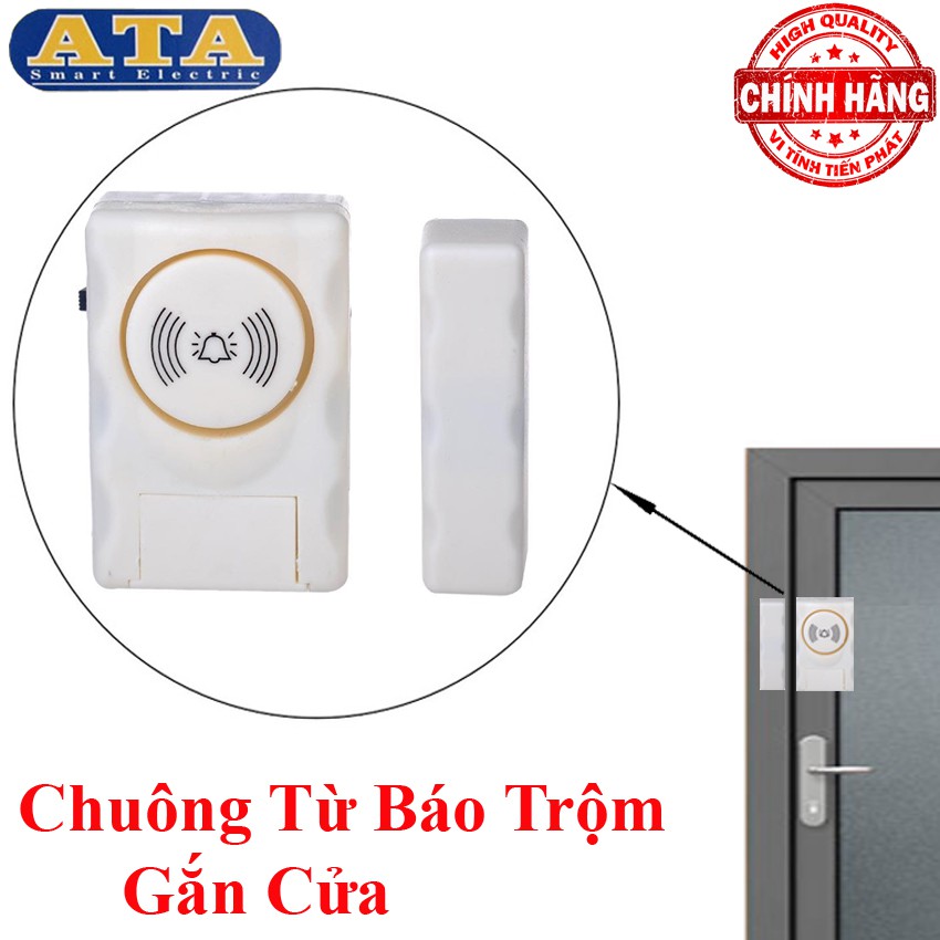 Chuông Cảm Ứng Từ Gắn Cửa Báo Chống Trộm hiệu ATA AT-007