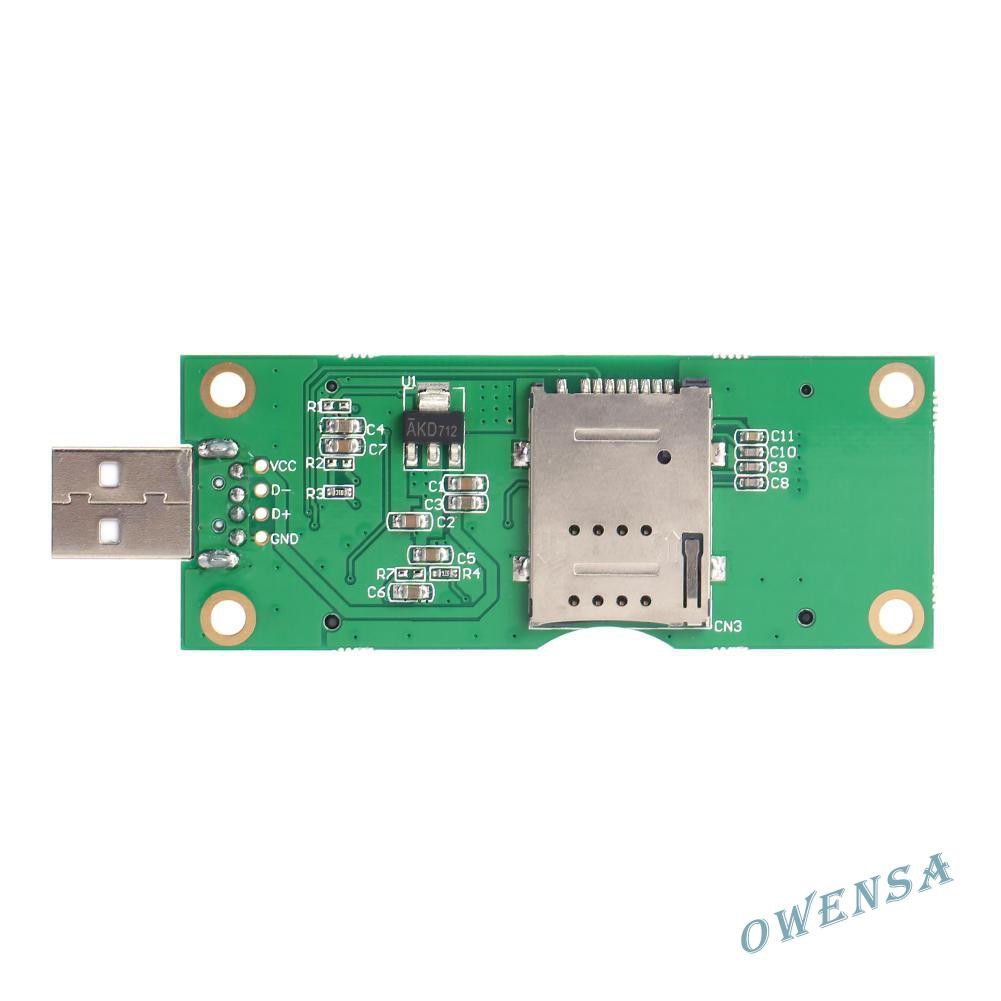 Đầu chuyển đổi Mini Pci-E sang USB với khe cắm thẻ sim 8 chân cho Wwan/Lte | BigBuy360 - bigbuy360.vn