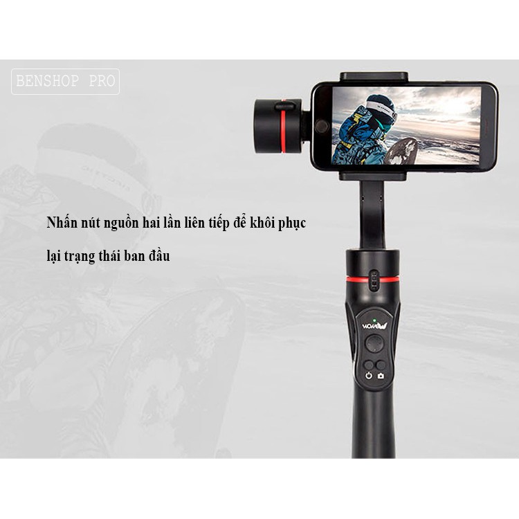 Thiết bị chống rung cầm tay 3 trục cho smartphone Wewow A5 Gimbal