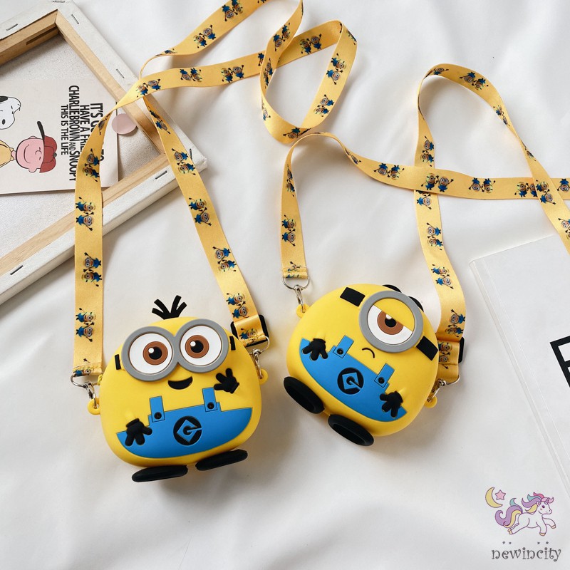 Túi đeo chéo họa tiết hoạt hình xinh xắn cho bé