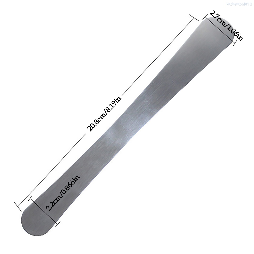 Dụng Cụ Chà Láng Bánh Kem Đầu Tròn Bằng Thép Không Gỉ Tiện Dụng Cho Nhà Bếptool01