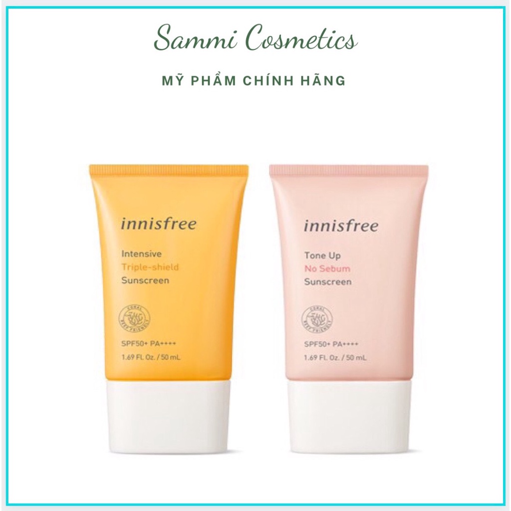 Kem Chống Nắng Innisfree Hàn Quốc Dành Cho Da Hỗn Hợp Thiên...