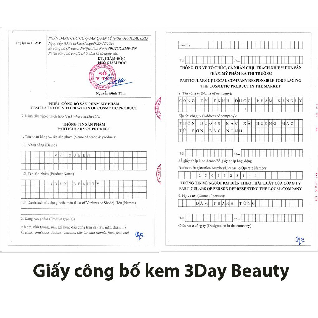 Combo Sáng Da Mờ Nám Tàn Nhang V9Queen - Mặt Nạ V9 Detox 30g, Serum 9Day Revival 10ml, Kem 3Day Beauty 10g