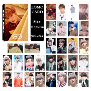 Lomo card Park Ji Hoon WANNA ONE thành viên