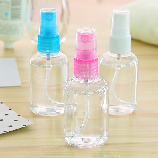 Chai Lọ Chiết Mỹ Phẩm Dung Dịch Dạng Xịt Trong Suốt Tiện Dụng Khi Đi Du Lịch 30ml 50ml 100ml