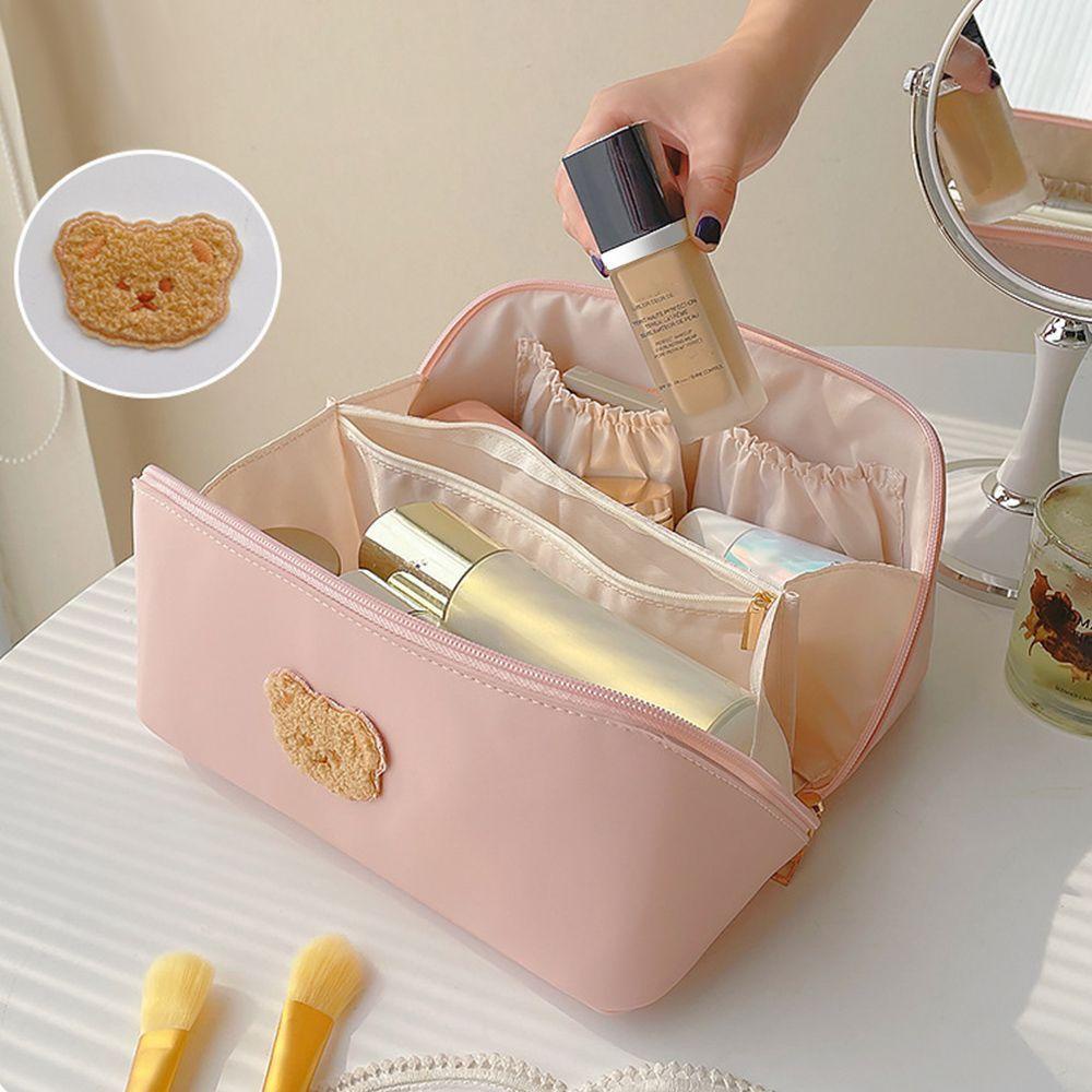 Túi Đựng Mỹ Phẩm Có Khóa Kéo Tiện Dụng Mang Đi Du Lịch