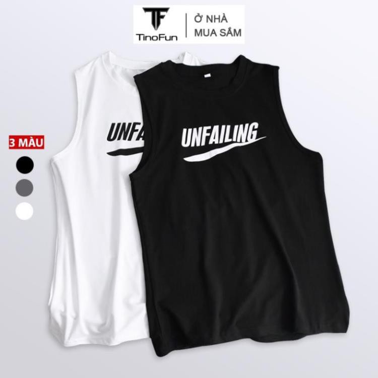 Áo 3 lỗ nam TinoFun 💖FREESHIP💖 Áo thun ba lỗ nam đẹp mã MKA Tank top lót form rộng nách bóng rổ chất lưới co giãn ་