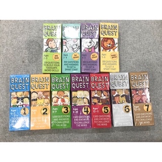 Thẻ brain quest (cho bé từ 02-13 tuổi