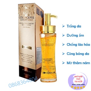  Tinh chất vàng 24K dưỡng trắng da - Serum dưỡng da chống lão hóa 3W Clinic Hàn Quốc 150ml 
