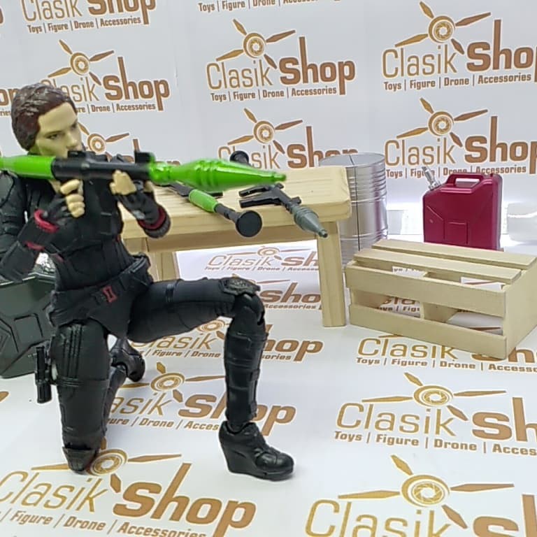 Mô Hình Lắp Ráp Rpg 7 Bazooka Tỉ Lệ 1 / 12