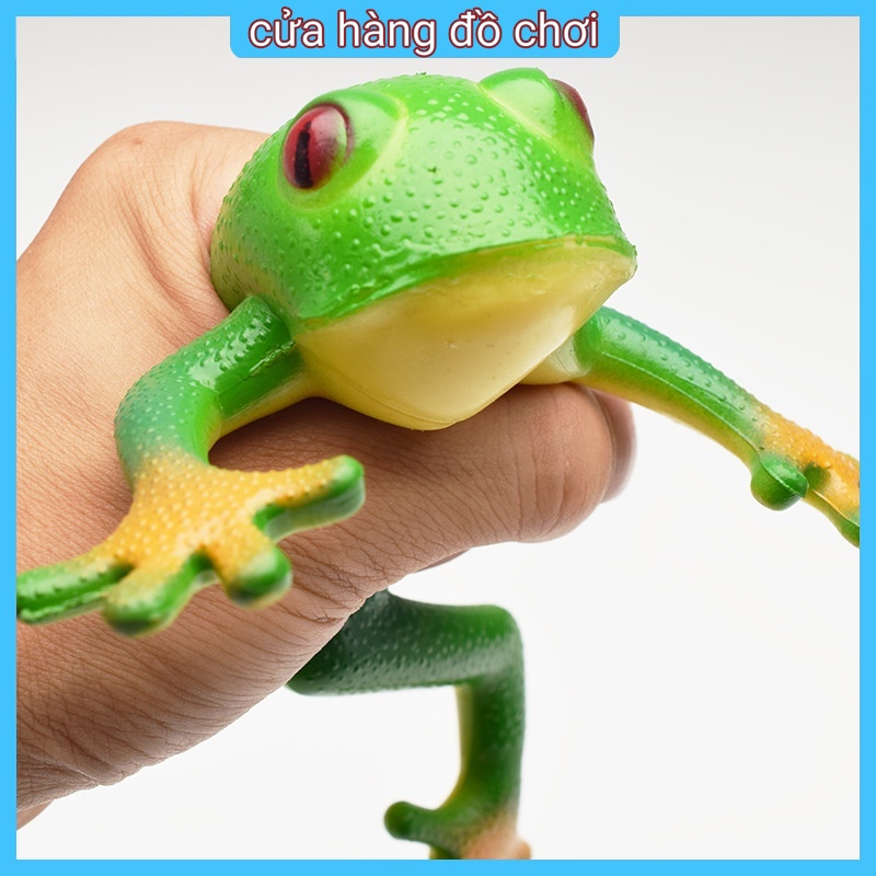 Đồ Chơi Bóp Tay Hình Chú Ếch Đáng Yêu