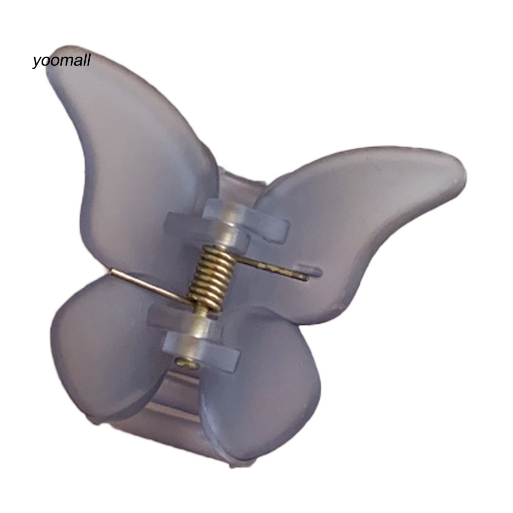 / Yo / Kẹp Tóc Móng Vuốt Bướm Ngọt Ngào Chống Trượt