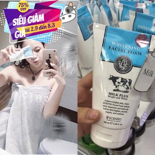 ❤️Sữa rửa mặt trắng da sữa bò MilkPlusThái Lan -Hàng xách tay Thái Lan