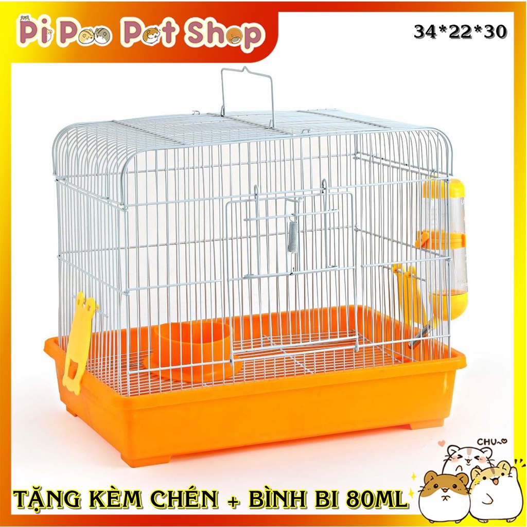 Lồng Hamster, thỏ , bọ, sóc  #3 có lưới khay