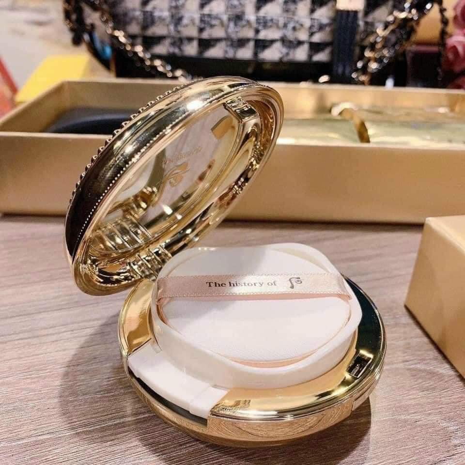 [TẶNG 2 LÕI] Bộ phấn nước đông y whoo vàng Whoo GongJinhYang Mi Luxury Golden Cushion - nội địa Hàn Quốc