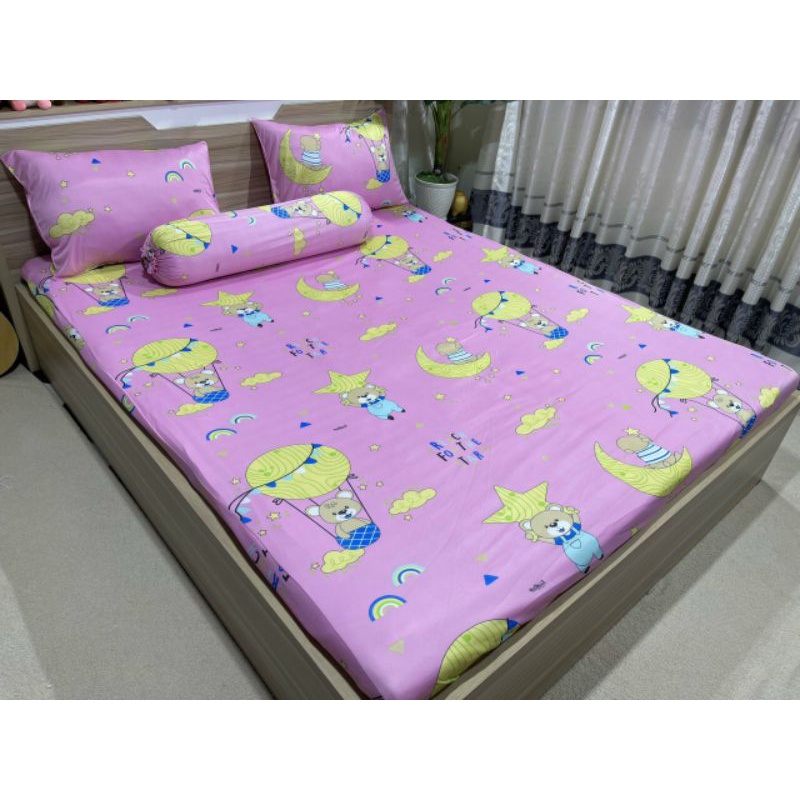 Áo (drap) bọc nệm em bé may đẹp bằng vải thun Hàn Quốc | BigBuy360 - bigbuy360.vn