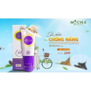Kem chống nắng mocha - hàng chính hãng