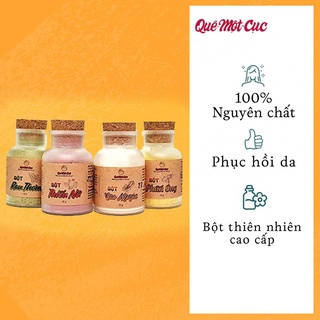 Mặt nạ (cao cấp) dưỡng da / mask dưỡng da sạch mụn dùng tại spa QUÊ MỘT CỤC 50g (handmade)