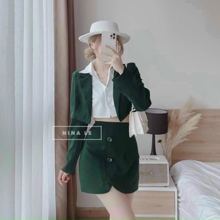 Sét vest 3 món thời trang cao cấp sexy thanh lịch - 110241