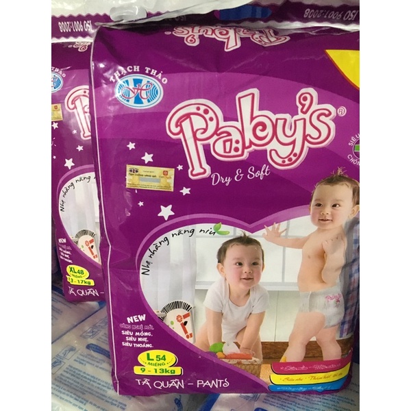(MIỄN SHIP) Bộ 5 gói bỉm quần Paby’s đủ sz(M~XXL)