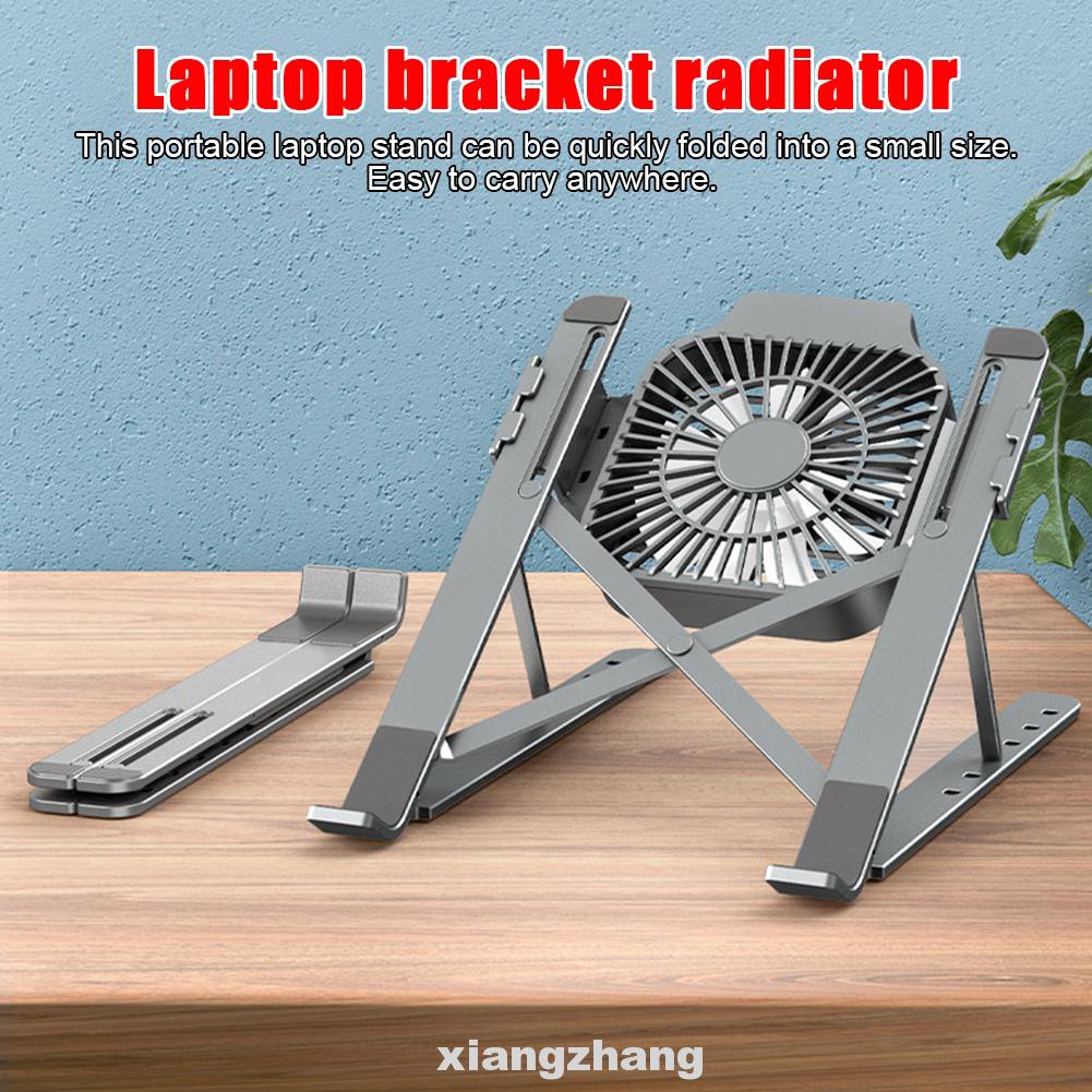 Giá Đỡ Máy Tính Bảng Bằng Hợp Kim Nhôm Có Quạt Tản Nhiệt Tiện Dụng | BigBuy360 - bigbuy360.vn