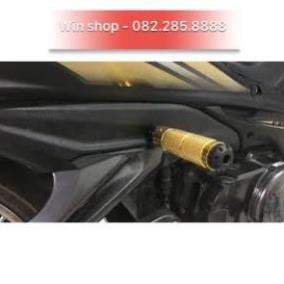 [ 1 đôi ] Chống đổ sau tròn dài - Phù hợp cho mọi loại xe - Chất liệu nhôm đúc CNC