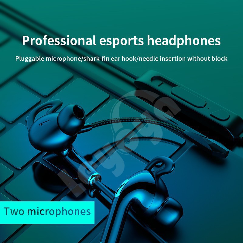 Tai nghe chơi game chống ồn có mic 3.5mm Leyoya Akp9 tiện dụng
