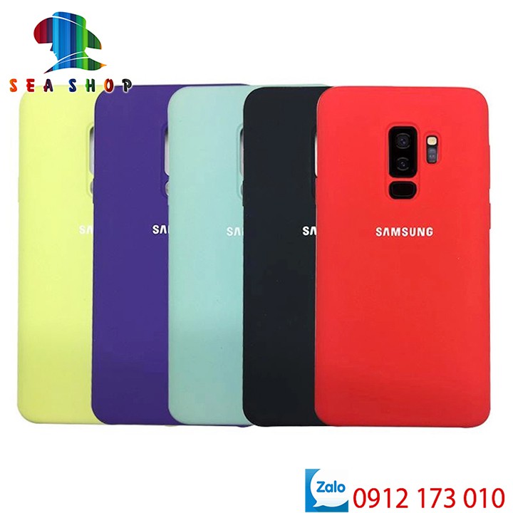 Ốp lưng chống bẩn Samsung Galaxy S9 & S9 Plus - Viền nhựa dẻo - Bên trong có lớp nhung bảo vệ