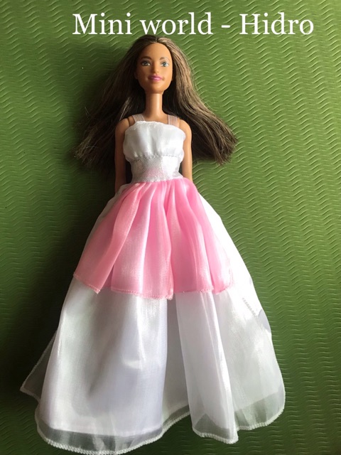 Combo Váy búp bê cô dâu công chúa Barbie xinh xắn dễ thương