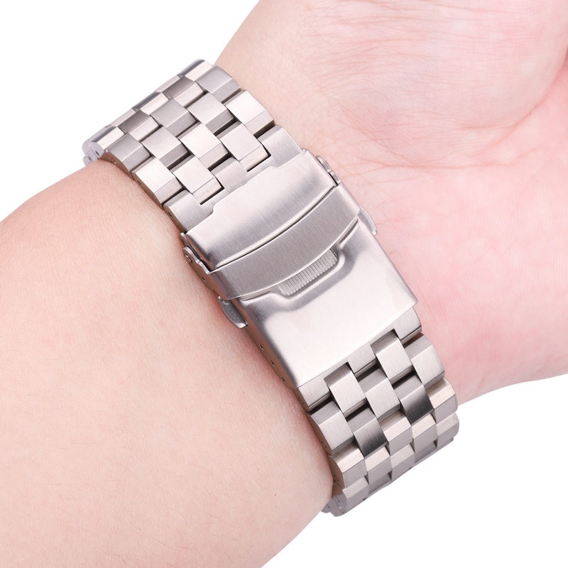 Dây Đeo Bằng Thép Không Gỉ 20Mm Cho Đồng Hồ Samsung Watch 4 40/44mm Classic42/46mm Active 2 Huawei GT 2 22mm