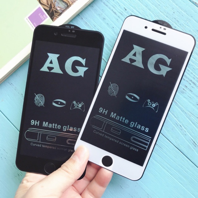 Kính cường lực nhám chống dấu vân tay