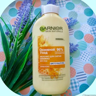 THANH LÝ  Sữa tẩy trang Garnier DATE T2/2021 vàng mật ong hoa cho da khô