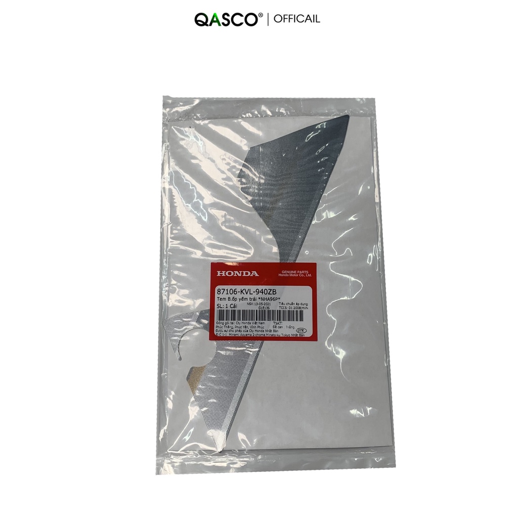 Tem B.ốp yếm trái HONDA Future  QA(87106KVL940ZB)
