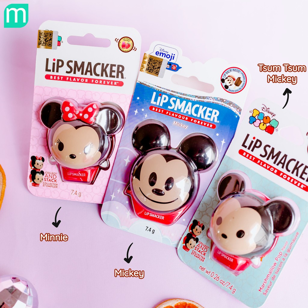 Son dưỡng môi cao cấp có mùi Lip Smacker dành cho bé yêu