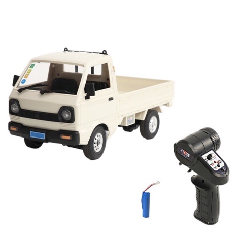 WPL D12 mini tỷ lệ 1/16 Mô hình xe o to bán tải công an phường suzuki điều khiển từ xa D 12 su cóc D-12 bản RTR siêu rẻ