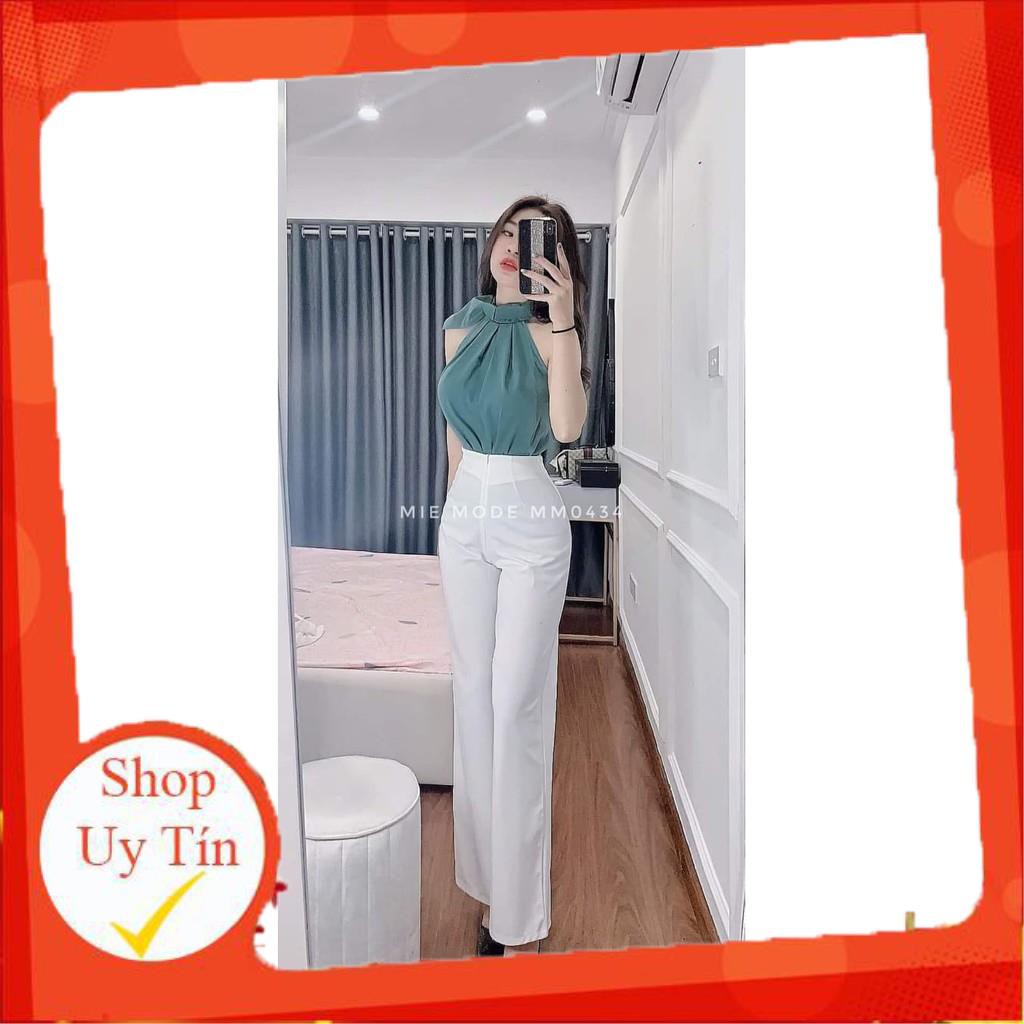 [HÀNG THIẾT KẾ] Quần ống rộng 🍒 cao cấp loại 1 🍒 , cạp cao dáng dài chất Umi xịn MM0434 | BigBuy360 - bigbuy360.vn