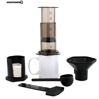 Shapewater Portable Coffee Espresso Maker Press Pot Filter Paper Machine Filtering Tool Set
