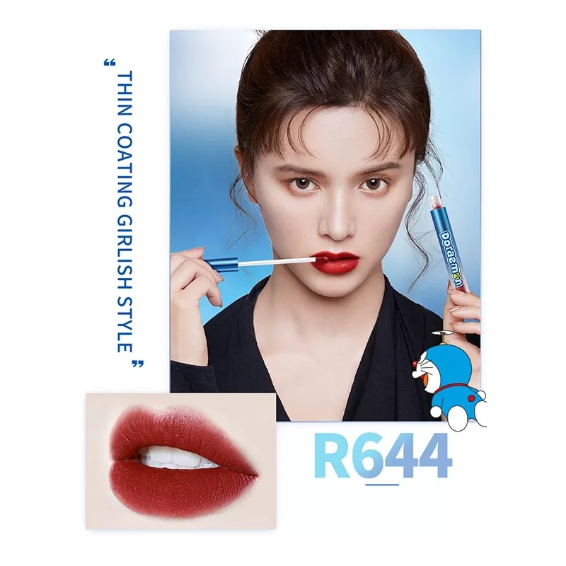 (Hàng Mới Về) Son Kem Lì Colorkey X Doraemon Tông Nhung Lì Chống Nước Lâu Trôi | BigBuy360 - bigbuy360.vn