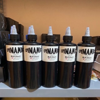 Mực xăm chính hàng dynamic usa blk