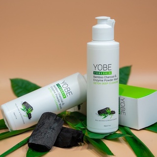 Bột Rửa Mặt Yobeskin Bamboo Charcoal & Enzym Powder Wash (60g) - Làm Đẹp Da