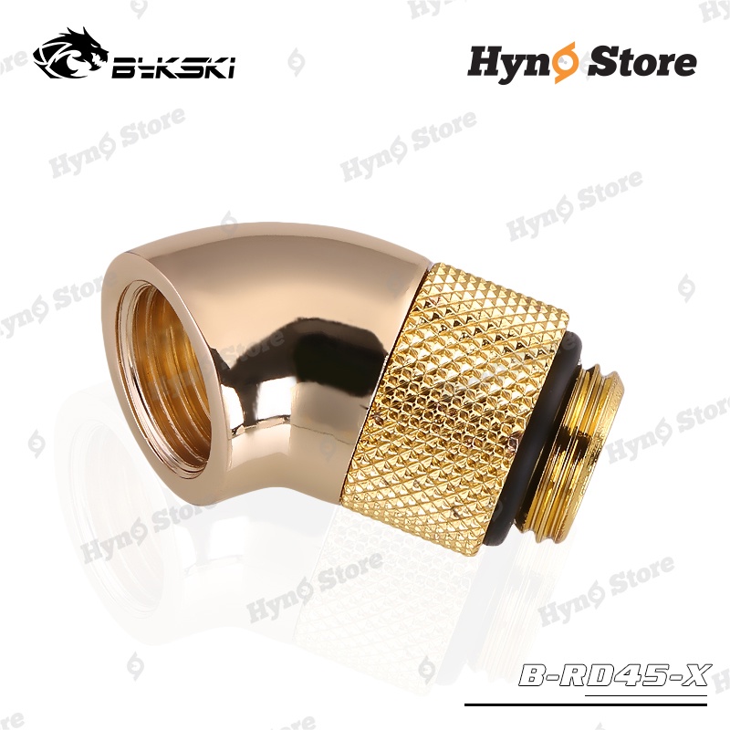 Fit góc 45 adapter xoay 360 Bykski tản nhiệt nước custom - Hyno Store