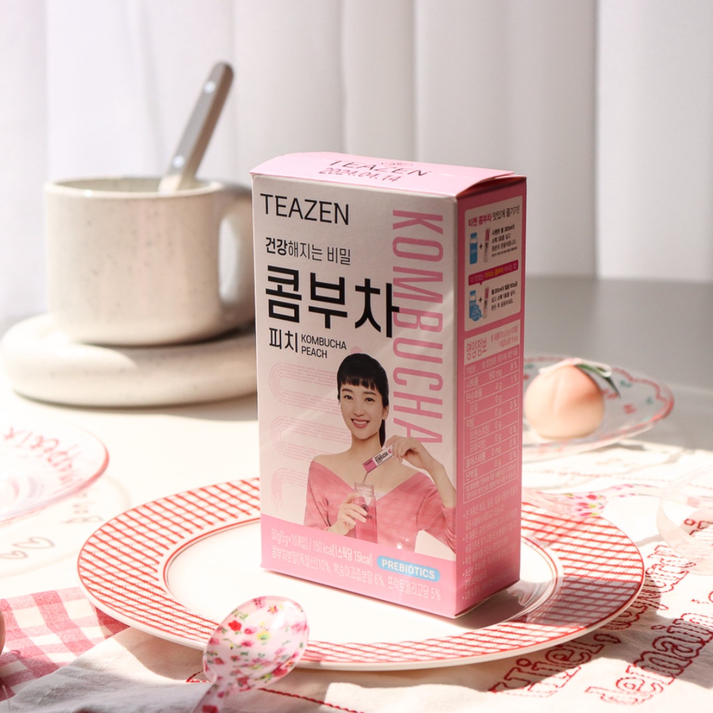 Trà Teazen Kombucha Hàn Quốc tốt cho tiêu hóa