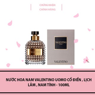 Nước hoa nam Valentino Uomo cổ điển , lịch lãm , nam tính - 100ml